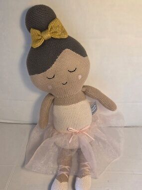 Living Textiles Gabriella Ballerina Doll Large 17”